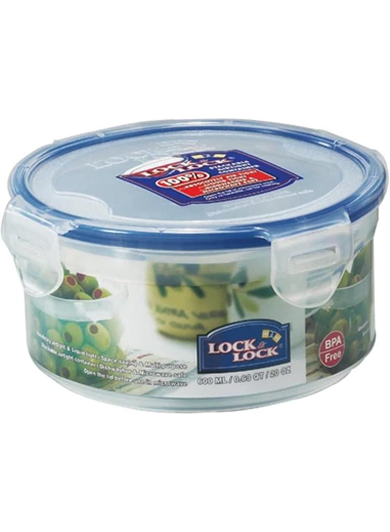 LocknLock Eco Friendly Classic Food Container Round Shape 600 ML